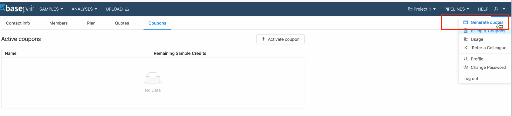 generate-quotes-dropdown