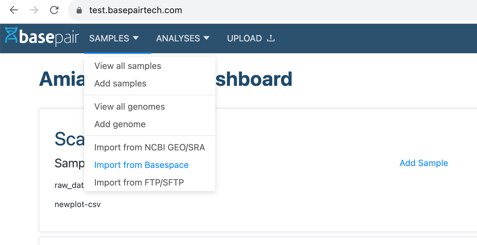 import-from-basespace-option