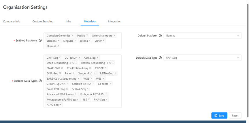 organisation-settings-metadata-tab